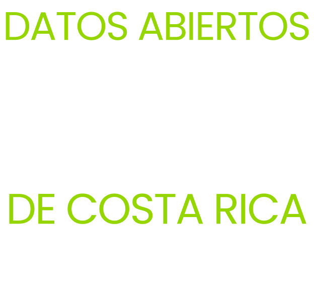 Datos abiertos del poder juducial de Costa Rica